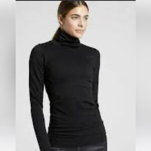 NWT Athleta Flurry Blizzard Rib Turtleneck
